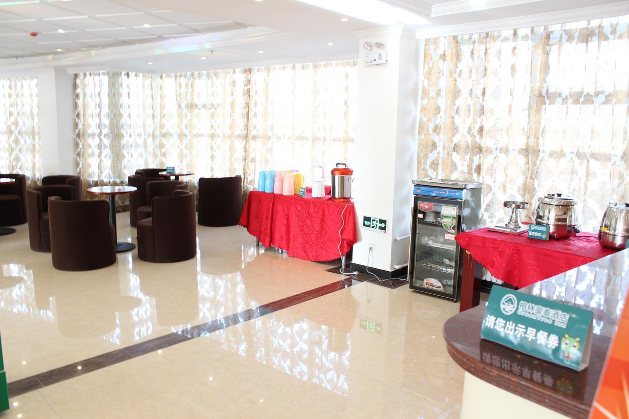 Greentree Inn Shanghai Songjiang University City New Songjiang Road Express Hotel Exterior foto